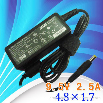 Laptop AC Adapter Power Charger for Asus Laptop 9.5V 2.5A 4.8*1.7mm